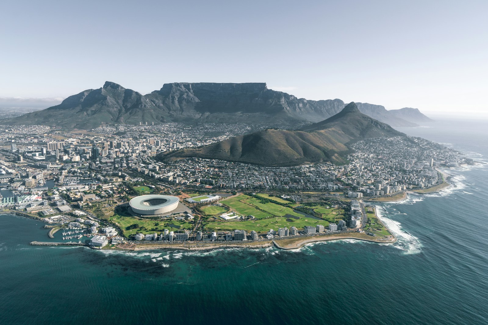 Cape and coastline